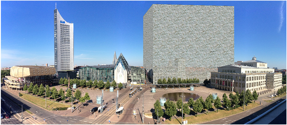 Bild: Wegwerfwindelverbrauch BRD pro Jahr im Gröenvergleich mit Augustusplatz Leipzig
